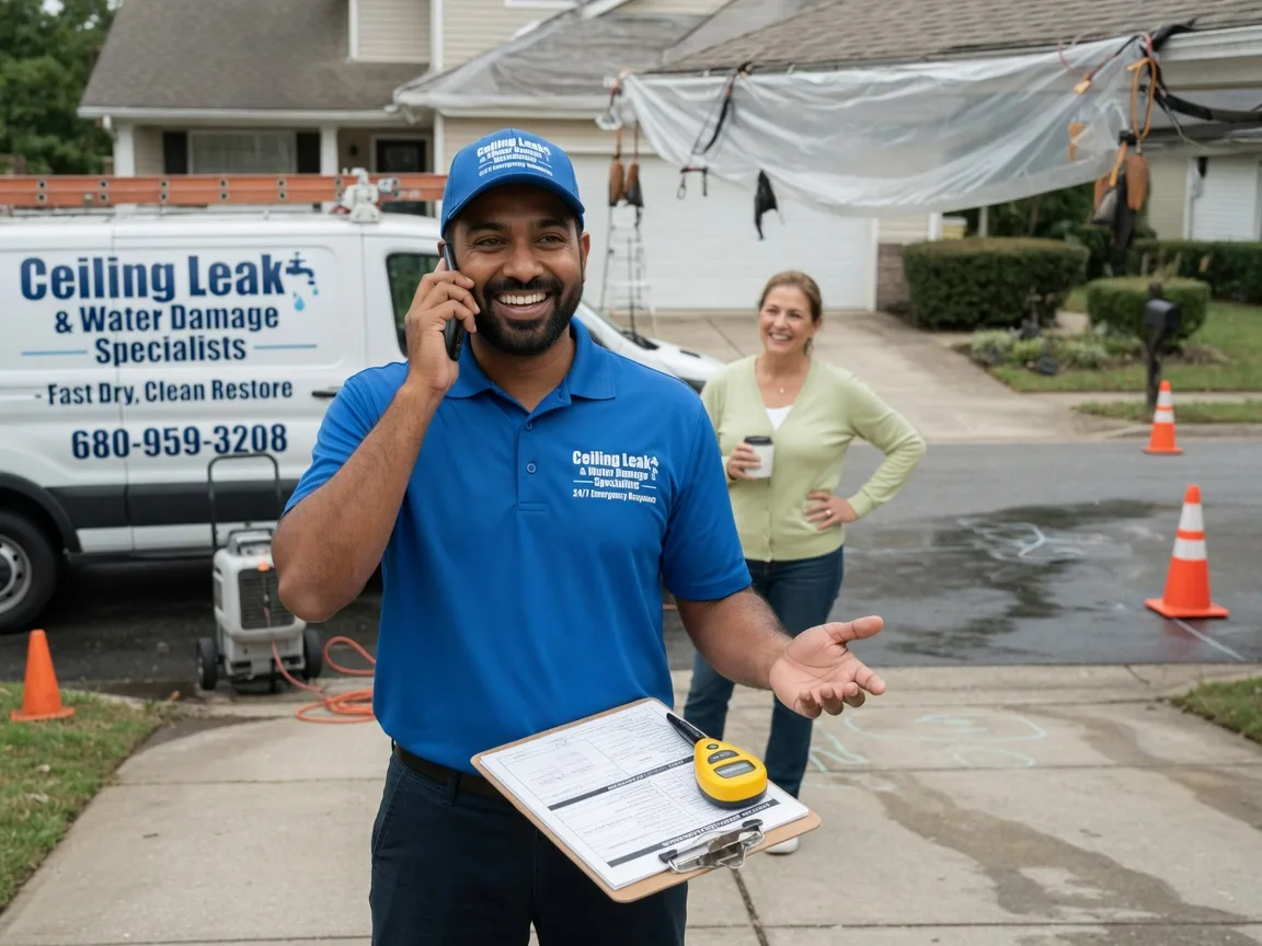Ceiling Leak Cleanup Ashland City, TN FAQs
